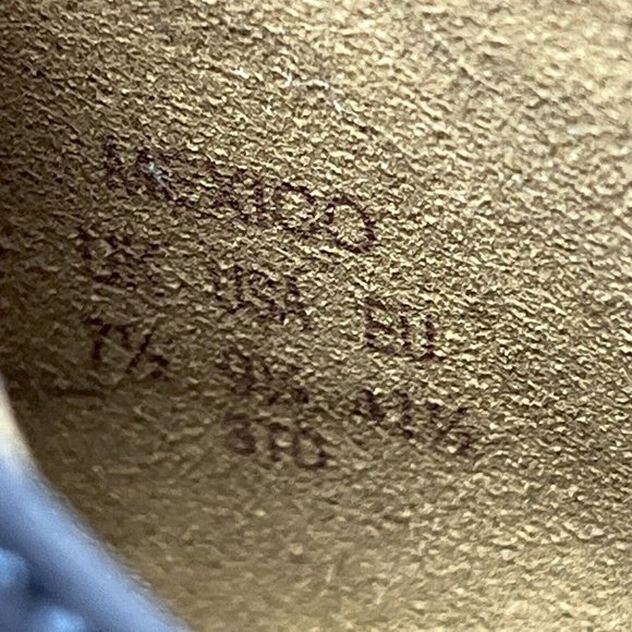 Hotter‎ Comfort Concepts Womens Flats  Vamp Dark Blue Suede Flower Size 9.5 - Picture 10 of 10